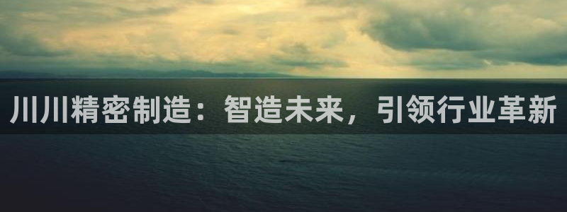 彩神网可以赚钱是真的吗：川川精密制造：智造未来，引领行业革新