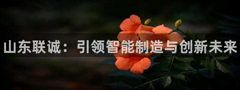 彩神是正规平台吗知乎：山东联诚：引领智能制造与创新未来