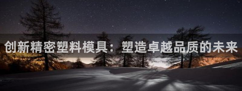 彩神是正规平台吗是真的吗：创新精密塑料模具：塑造卓越品质的未来