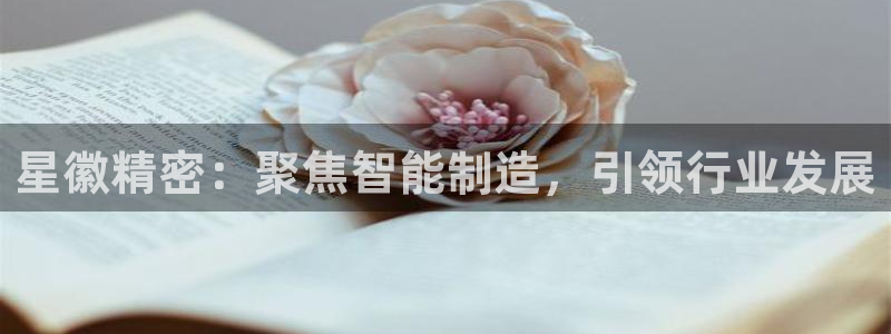 彩神8是正规平台吗是正品吗：星徽精密：聚焦智能制造，引领行业发展