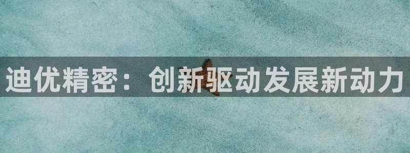 彩神平台注册登录：迪优精密：创新驱动发展新动力