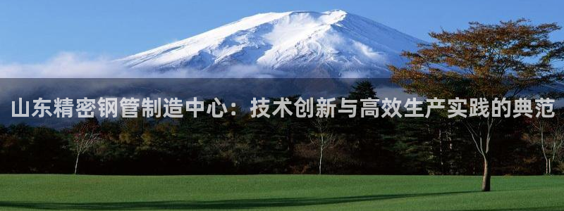 彩神v违法么：山东精密钢管制造中心：技术创新与高效生产实践的典范